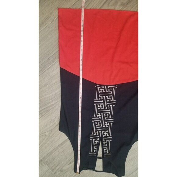 THML Anthropologie Tunic Dress Women's Small Navy Blue Embroidered - Picture 7 of 7